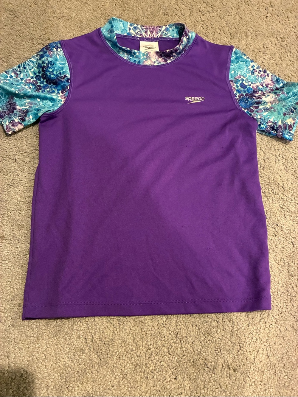 Speedo Swim Coverup Rash Guard Top